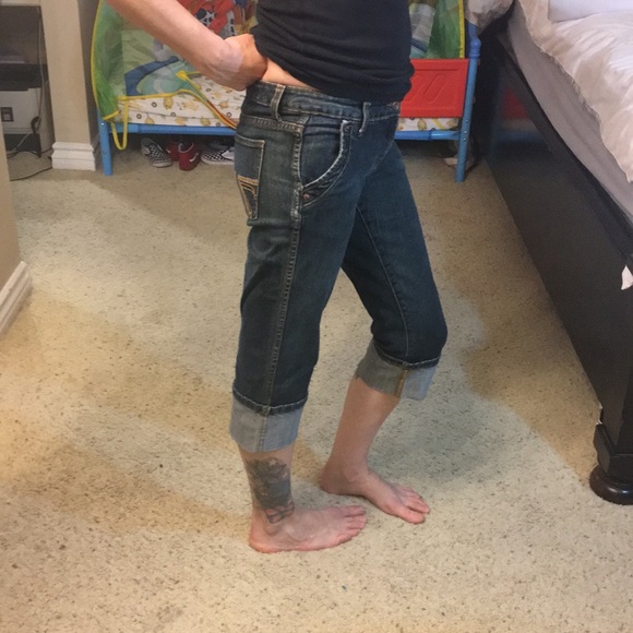 Great cond Seven 7 Jean short capris - Picture 3 of 8